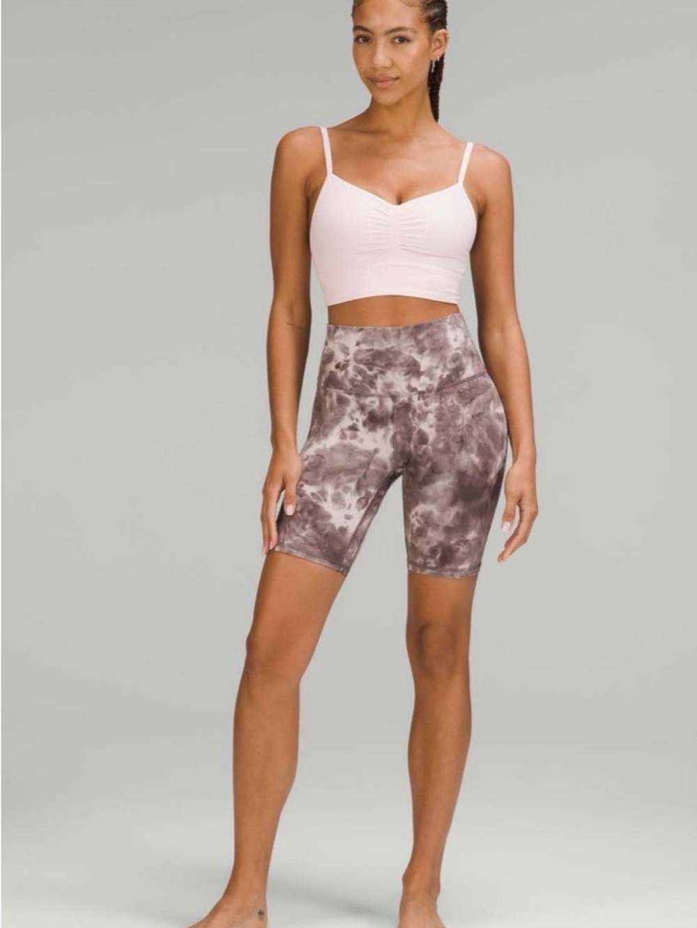 Lululemon Align High Rise Shorts Size 2 Tie Dye Nulu